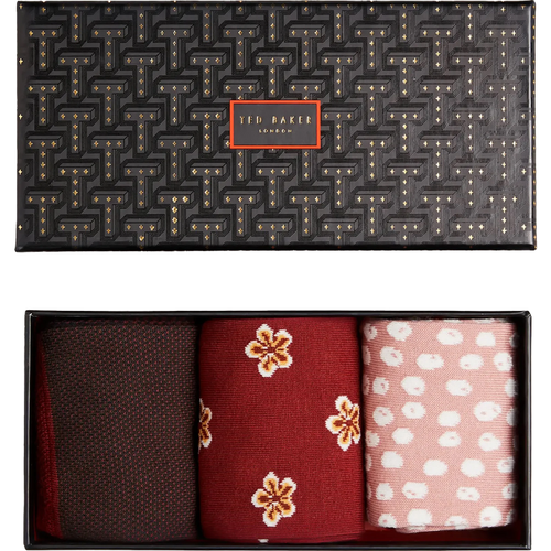 Ted Baker Reddpack 3 Pack Socks for Men - Multi / One