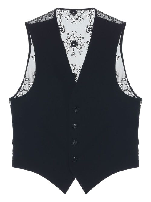 Ann Demeulemeester Tiuku vest - Black