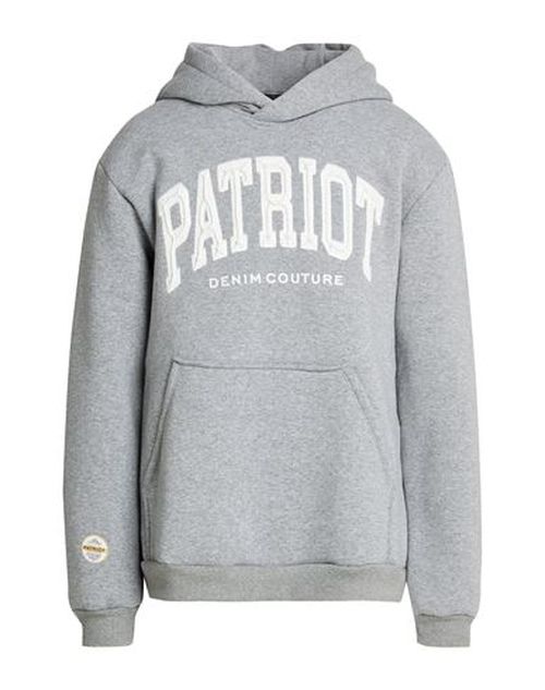 Patriòt Man Sweatshirt Light grey Size XXL Cotton, Polyester