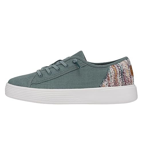 HEYDUDE Cody Craft Linen Aqua