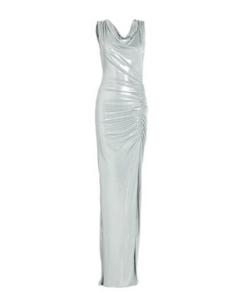 Woman Maxi dress Light green Size 10 Polyester, Elastane