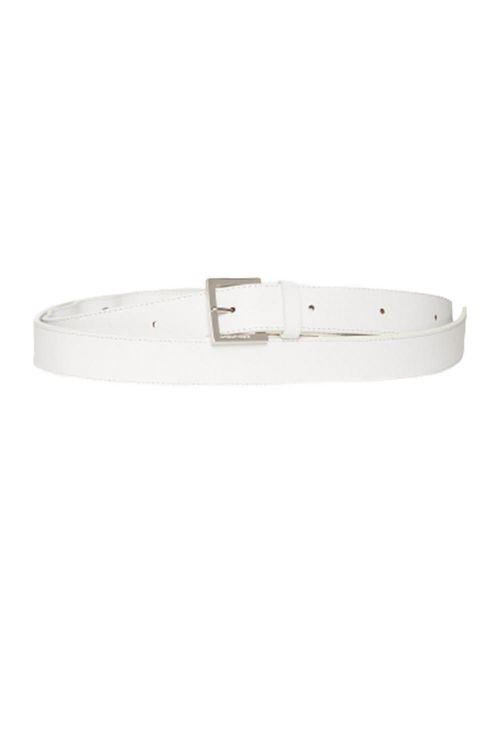 Belt In White