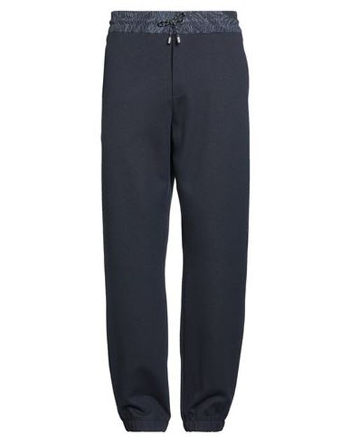 Etro Man Pants Midnight blue Size S Polyester, Cotton, Elastane