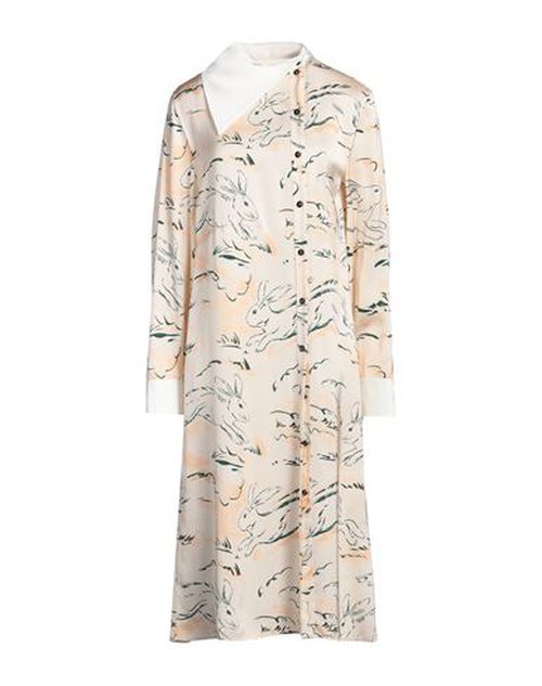 Jil Sander Woman Midi dress Light pink Size 4 Viscose