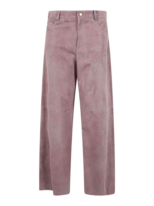 Smmfulmine Suede Trousers
