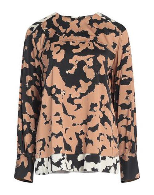 Liviana Conti Woman Top Camel Size 6 Viscose, Elastane