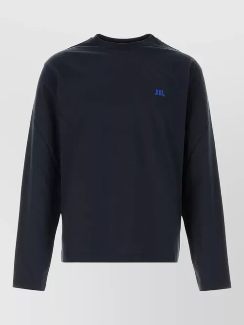 Jil Sander - cotton long sleeve crew neck top