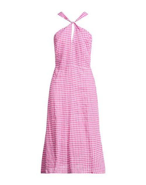 Woman Maxi dress Fuchsia Size 6 Linen