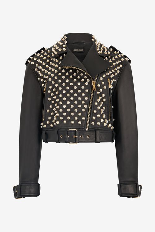 Leather Bomber Jacket