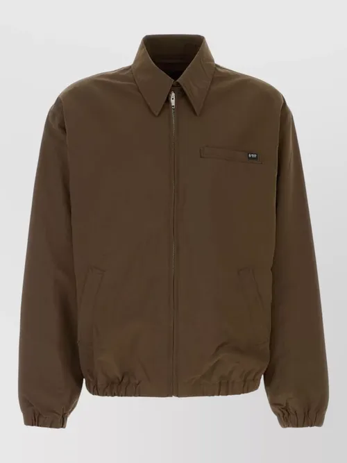 Prada - collared jacket elastic cuffs side and chest pocket