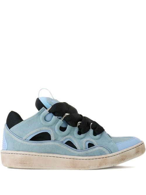Curb Sneakers Blue Calzature - Men