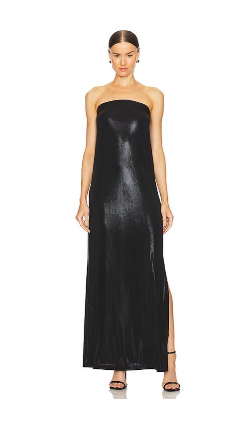 Norma Kamali ABENDKLEID in Black. Größe XS. Also in