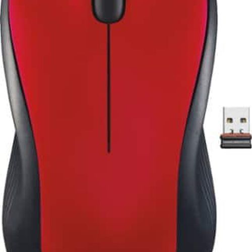 Logitech | M310 Wireless Optical Ambidextrous Mouse - Flame Red | Realry