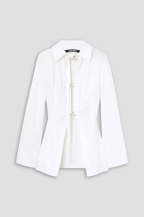 Lavoir stretch-cotton poplin shirt