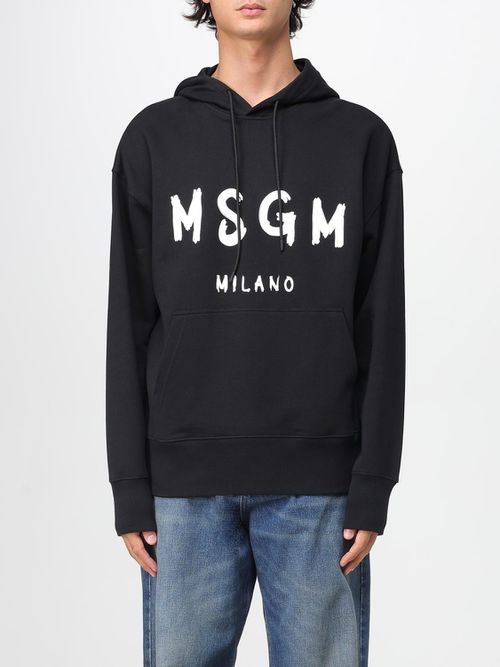 Sweatshirt Men color Black
