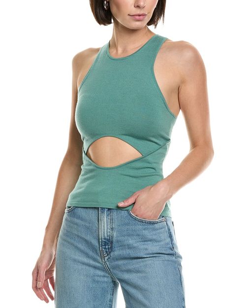 Wool, Silk, & Cashmere-Blend Tank Top