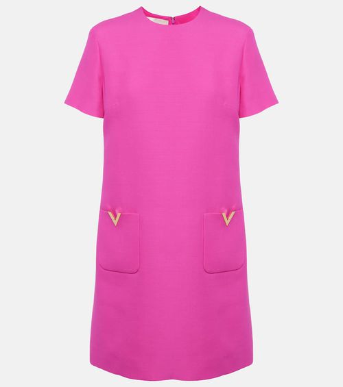 VGold Crepe Couture minidress