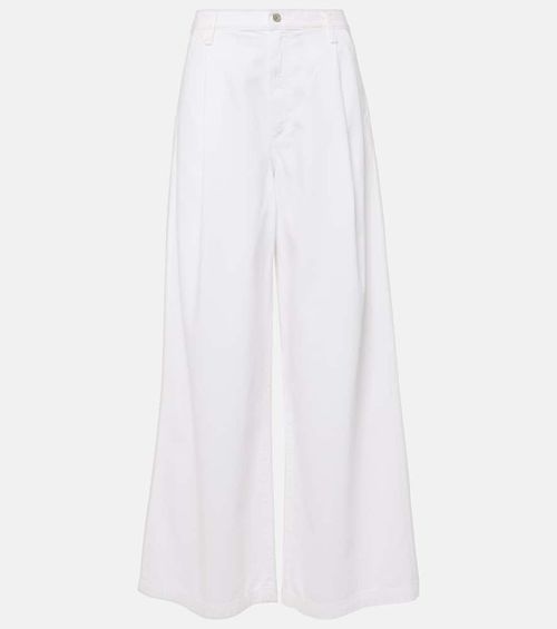 Ellis low-rise wide-leg jeans