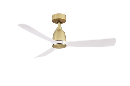 Fanimation Kute 44" Indoor Ceiling Fan in Brushed Satin Brass - FPD8547B