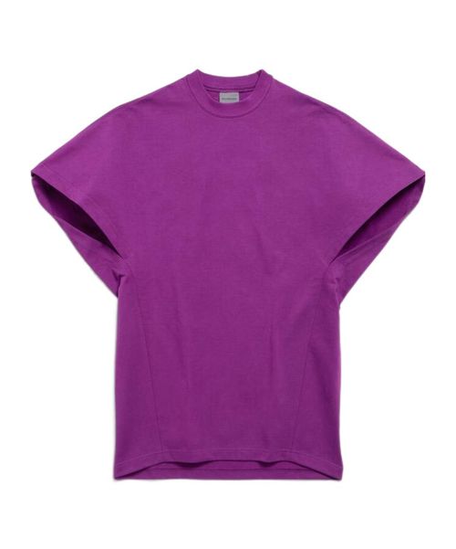 Women's Structured T-shirt in Violet