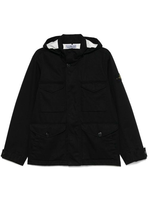Raso Gommato jacket - Black