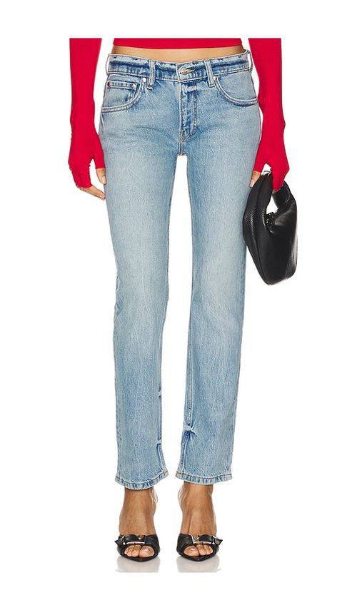 EB Denim Lola Slim Cigarette Jeans in Blue. 27. Also