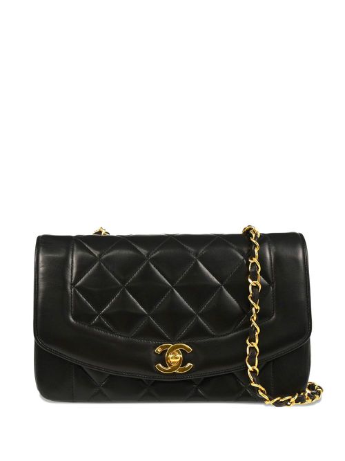 1992 small Diana shoulder bag - Black