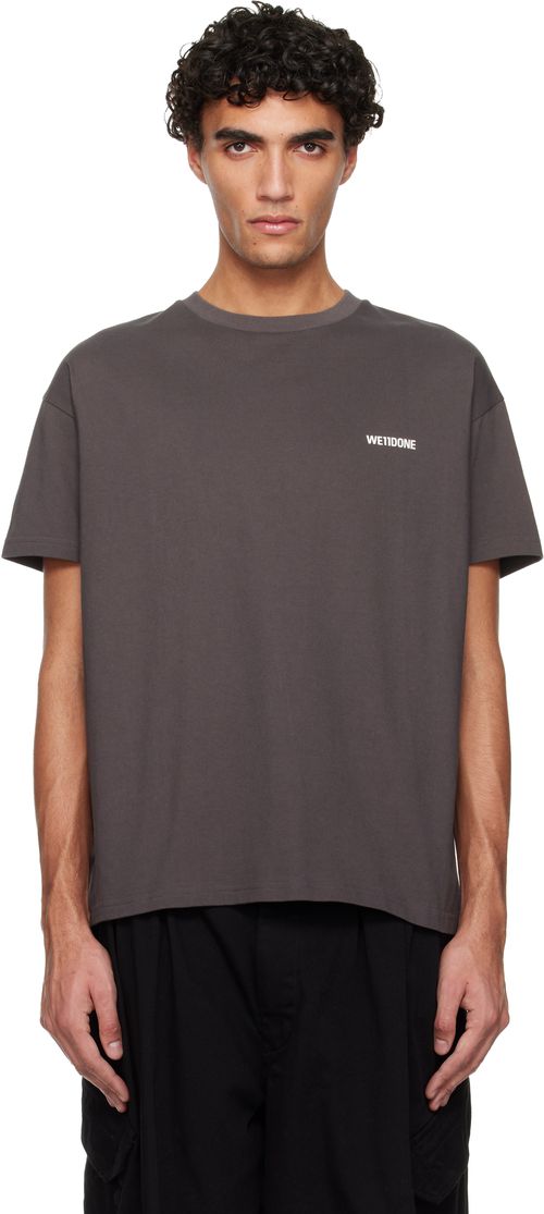 Gray Mini Logo T-shirt