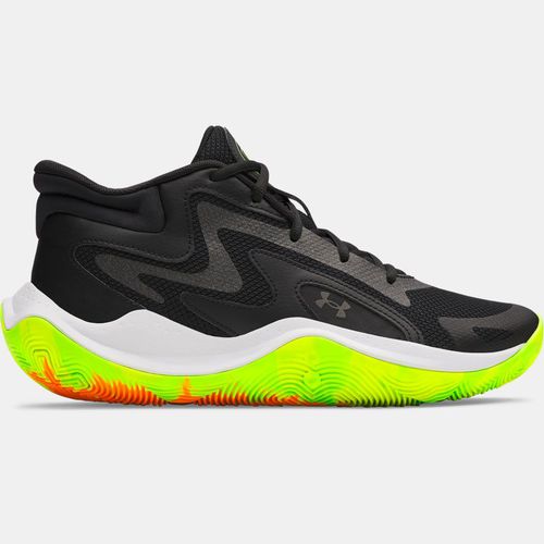 Under Armour Jet '25 Unisex Basketball Shoes Black / Black / Metallic Black