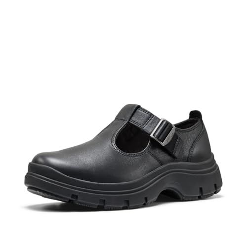 KEEN Women's Kosa MJ Comfortable Leather High Traction Adjustable Mary Jane Shoes