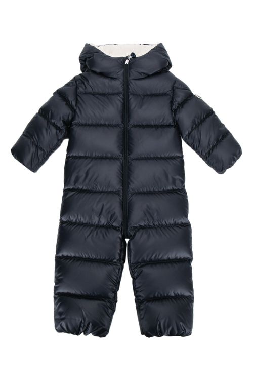 Padded Down Jacket — Navy