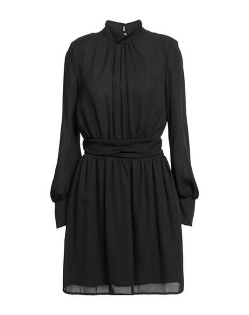 Woman Mini dress Black Size S Polyester