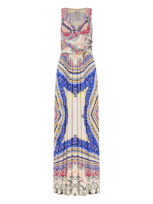 ETRO abstract-print dress - White