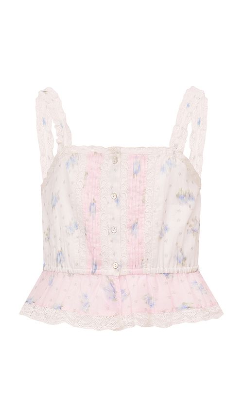 LoveShackFancy Tween Jessamine Top in Pink. 10. Also , 14, 7