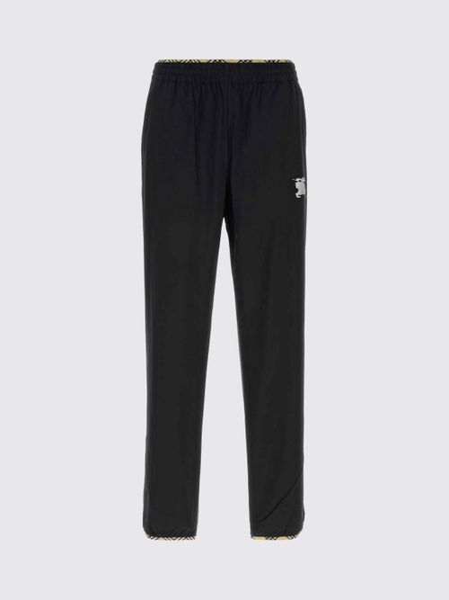 Technical Jersey Jogging Trousers with Equestrian Knight Logo