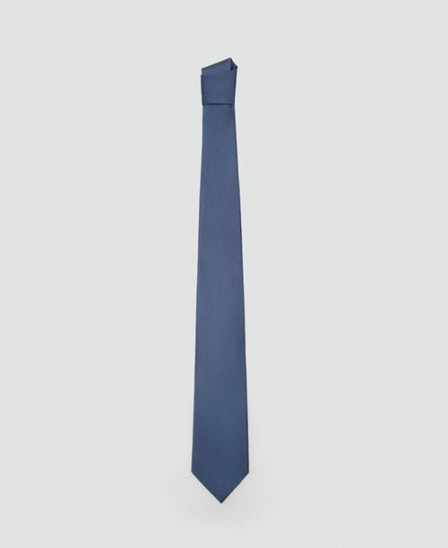 Men's Plain Silk Tie - Sky Blue