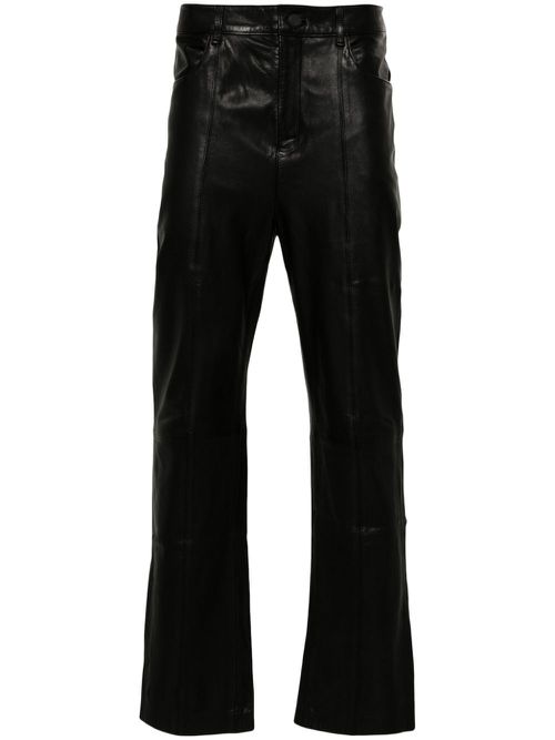 Modesto straight-leg trousers - Black
