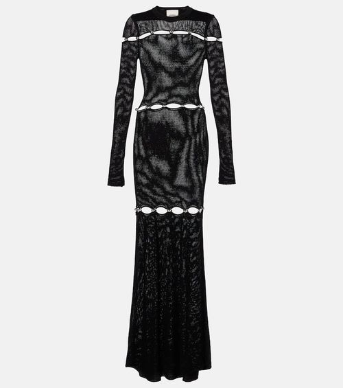 Elmire cutout maxi dress