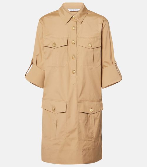 Saude cotton-blend minidress