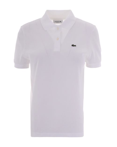 Cotton Piqué Polo Shirt — White