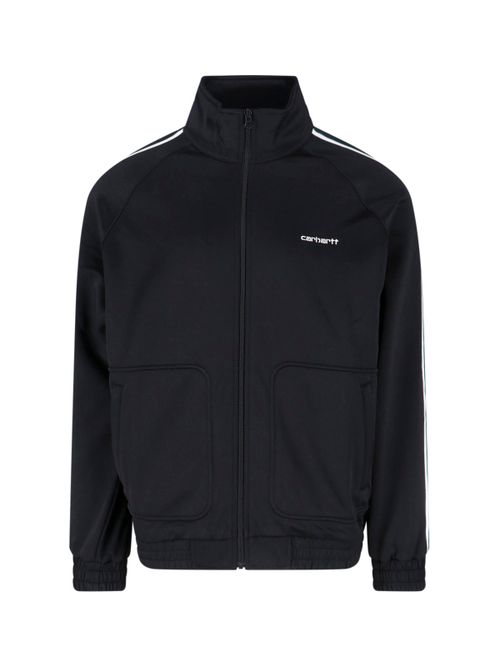Workwear-Style Cotton-Poly Sweatshirt Sweater
