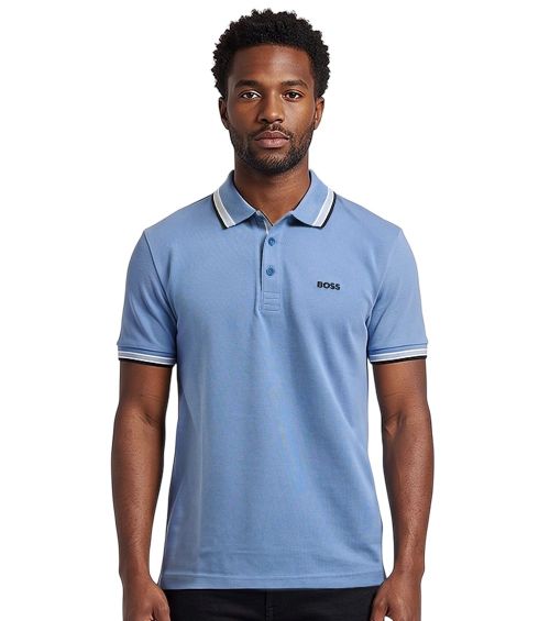 Sky Blue Logo Polos