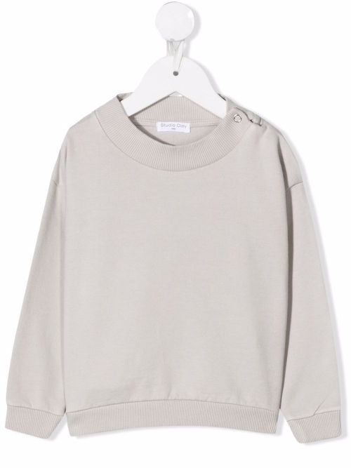 Oversized crew neck sweatshirt - Grey