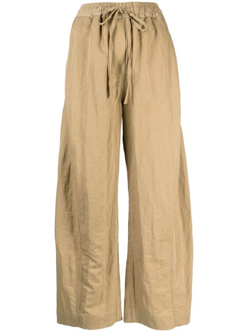 Una wide-leg trousers - Neutrals