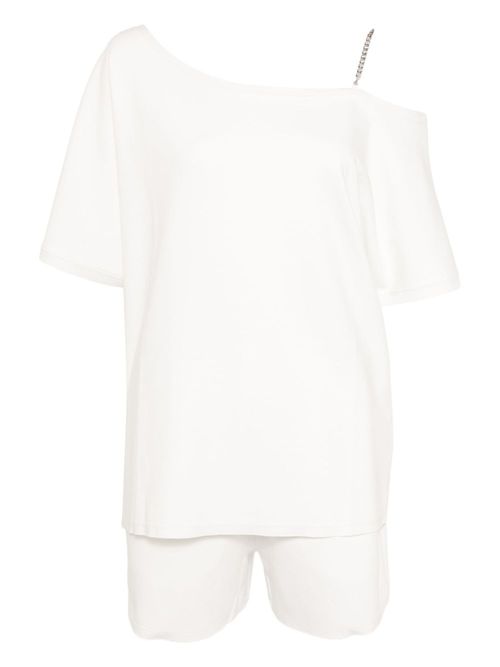 T-shirt and shorts set - White