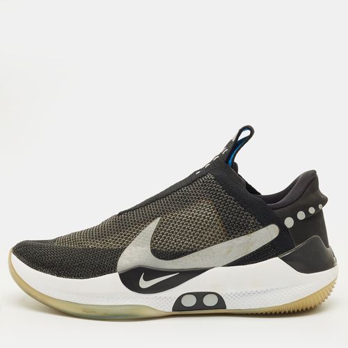 Nike Adapt .5 Black/Grey Mesh and Nubuck Leather Slip On Sneaker