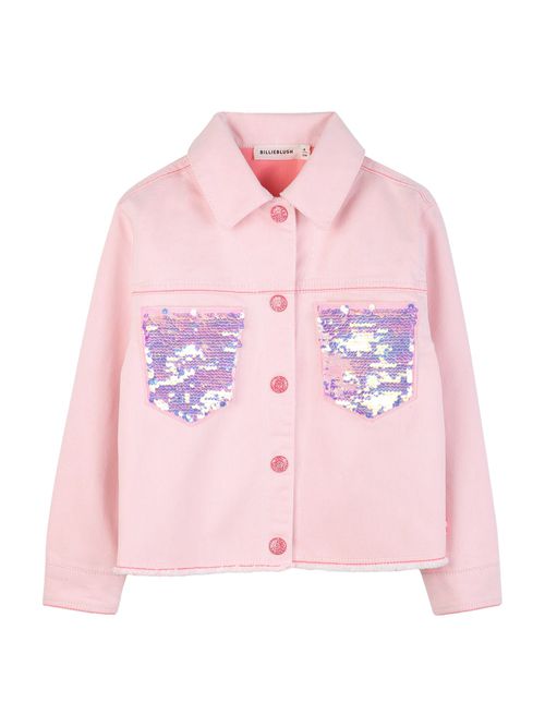 Giacchetto di jeans con paillettes