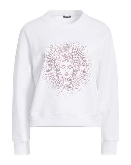 Woman Sweatshirt White Size 10 Cotton