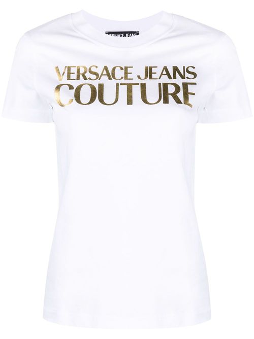 Logo-print cotton T-shirt - White