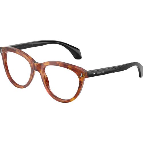 Moncler Vrouw Moncler ME2026 3004 Optische monturen Acetaat Schildpad Transparant Rotonde Normaa